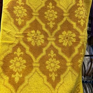 Vintage From the 70s Fieldcrest hand towel/ Firm Price